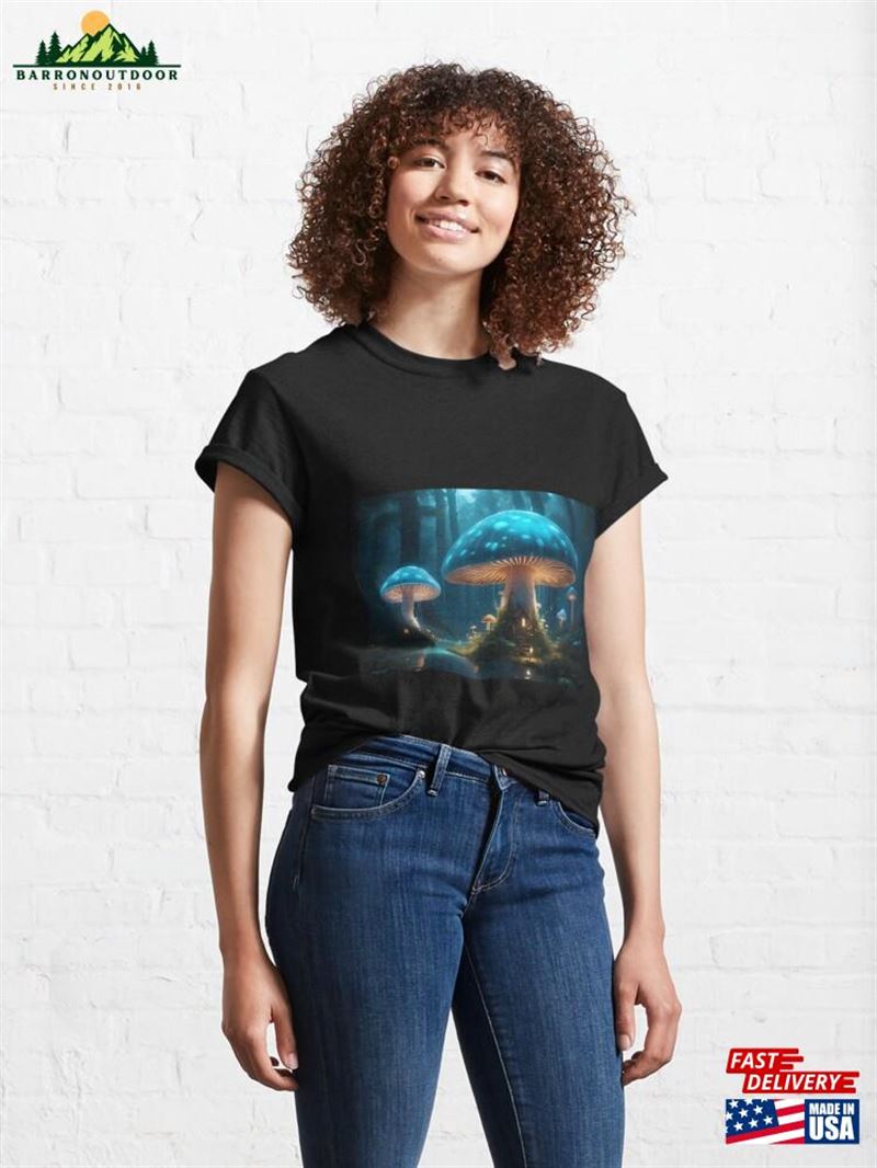 Mushroom Lover Botanical Fungi Plants Classic T-Shirt Hoodie Mushroom Lover Botanical Fungi Plants Classic T-Shirt Hoodie