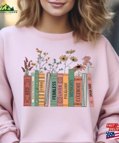 Music Albums As Books Sweatshirt Trendy Aesthetic For Book Lovers Crewneck Sweater Hoodie Classic