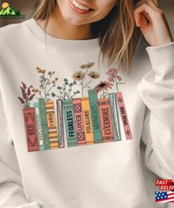 Music Albums As Books Sweatshirt Vintage Folk Hoodie