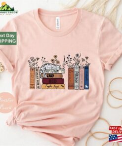 Music Albums As Books T-Shirt Shirt For 2023 Concert Lover Fan Merch Classic