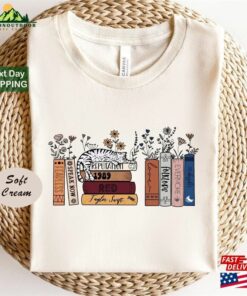 Music Albums As Books T-Shirt Shirt For 2023 Concert Lover Fan Merch Classic