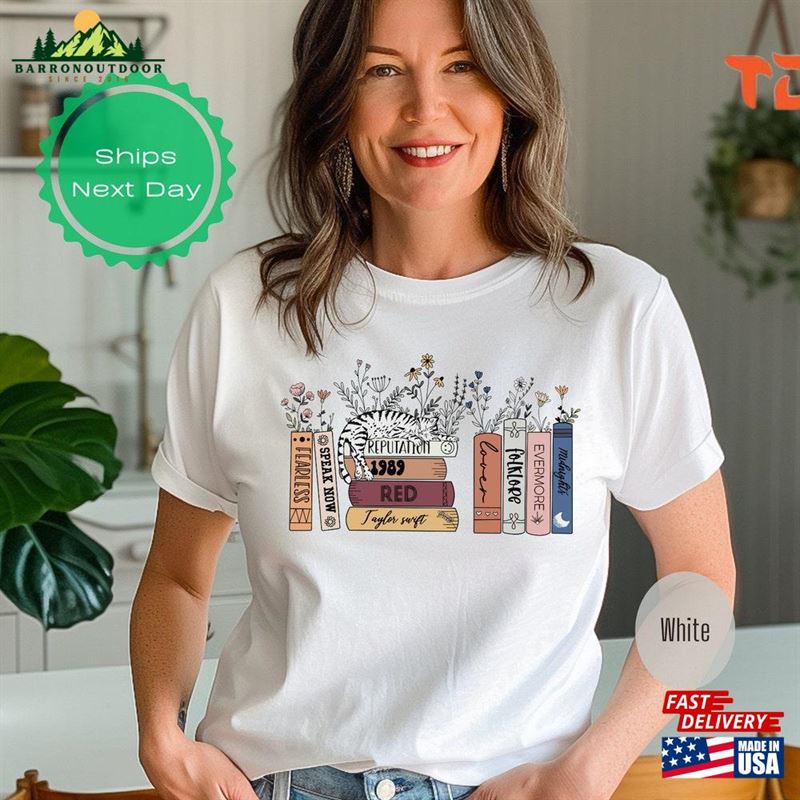 Music Albums As Books T-Shirt Shirt Gift For 2023 Concert Lover Fan Merch Hoodie Sweatshirt Music Albums As Books T-Shirt Shirt Gift For 2023 Concert Lover Fan Merch Hoodie Sweatshirt