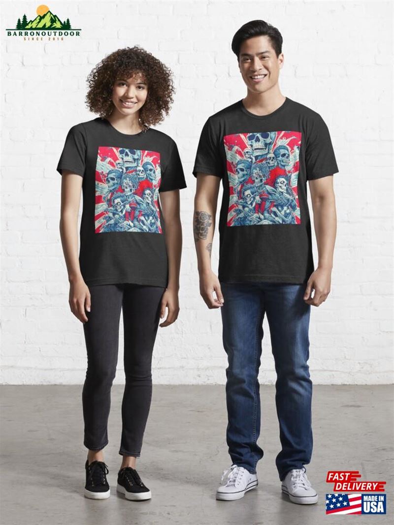 Music And Skulls Collide Stand Out At Concerts With These Skull Gathering T-Shirt Hoodie Unisex Music And Skulls Collide Stand Out At Concerts With These Skull Gathering T-Shirt Hoodie Unisex