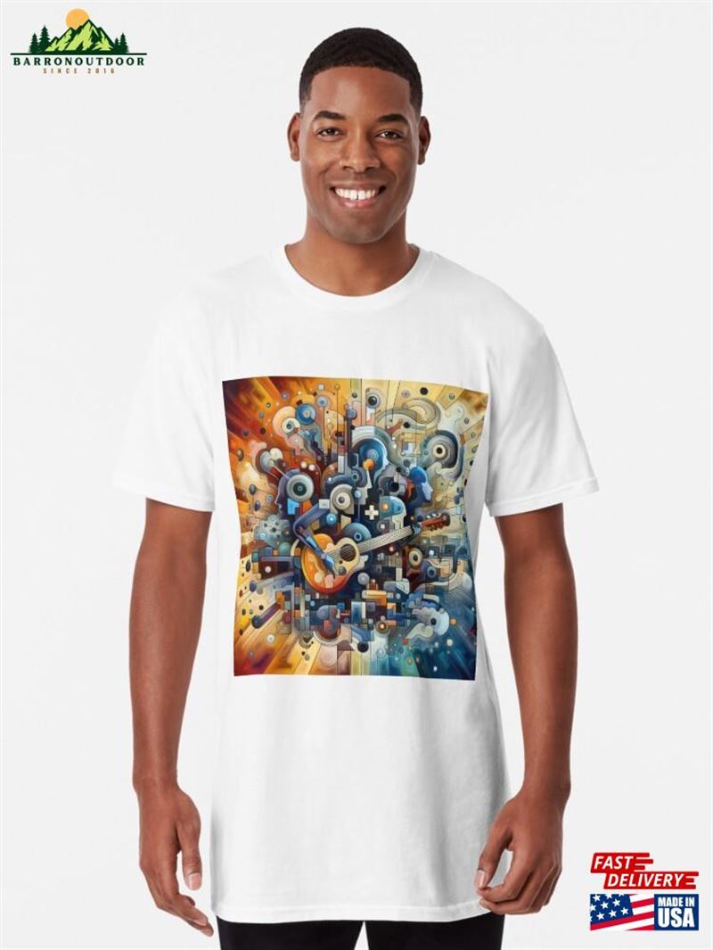 Music As Abstract Art Long T-Shirt Sweatshirt Music As Abstract Art Long T-Shirt Sweatshirt