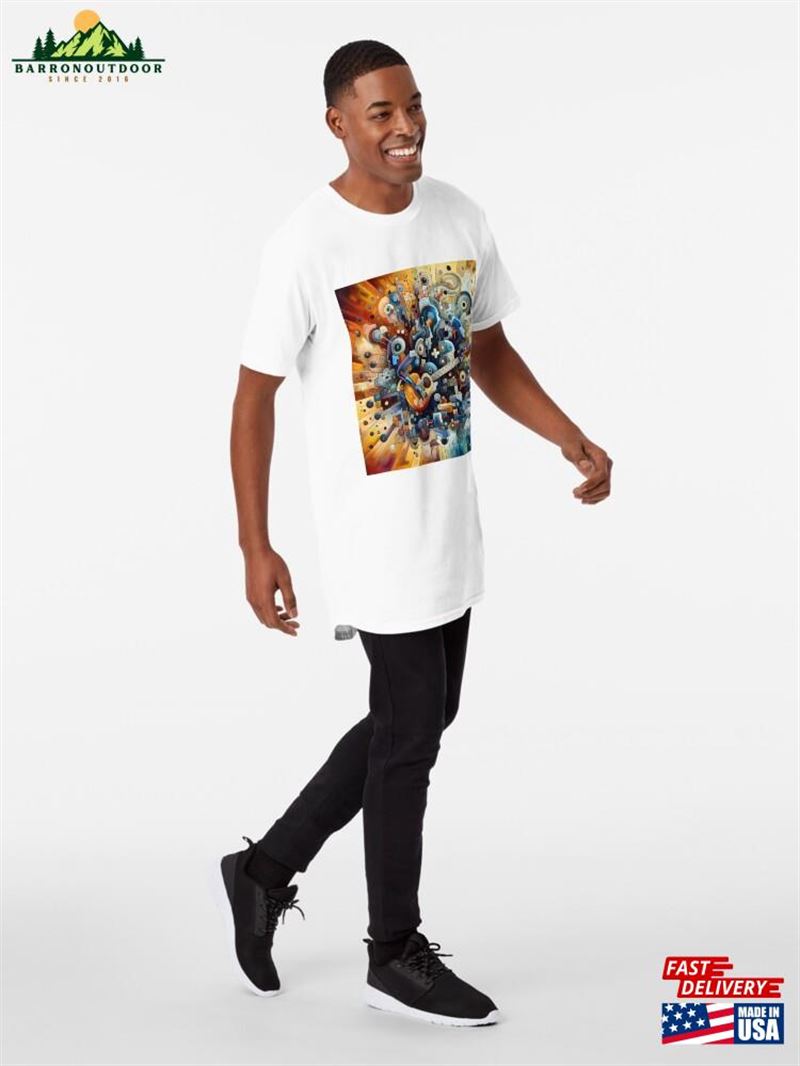 Music As Abstract Art Long T-Shirt Sweatshirt Music As Abstract Art Long T-Shirt Sweatshirt