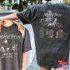 Music Band Graphic Maneskin World Tour 2023 Shirt Album Track List Gift For Fan T-Shirt Unisex