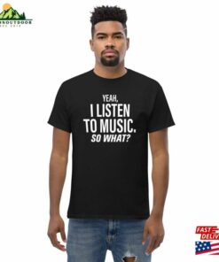 Music Fan Tee Concert Ironic Funny Unisex Classic 1