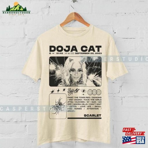 Music Festival Shirt Doja Graphic Album Cat Hoodie T-Shirt