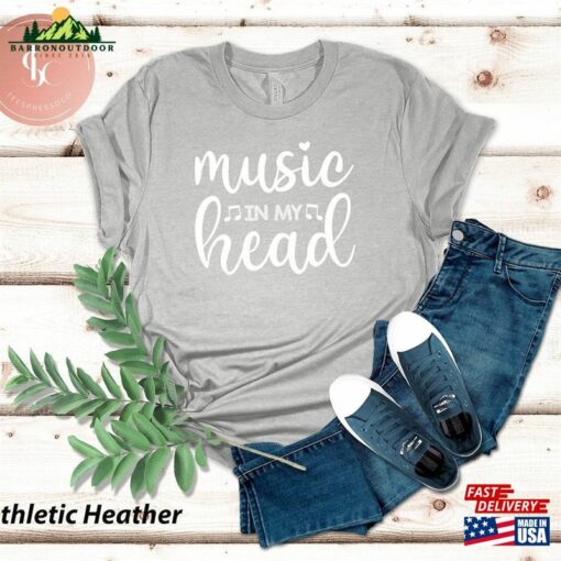 Music In My Head Musician Gift Lover Shirt Hoodie Sweatshirt
