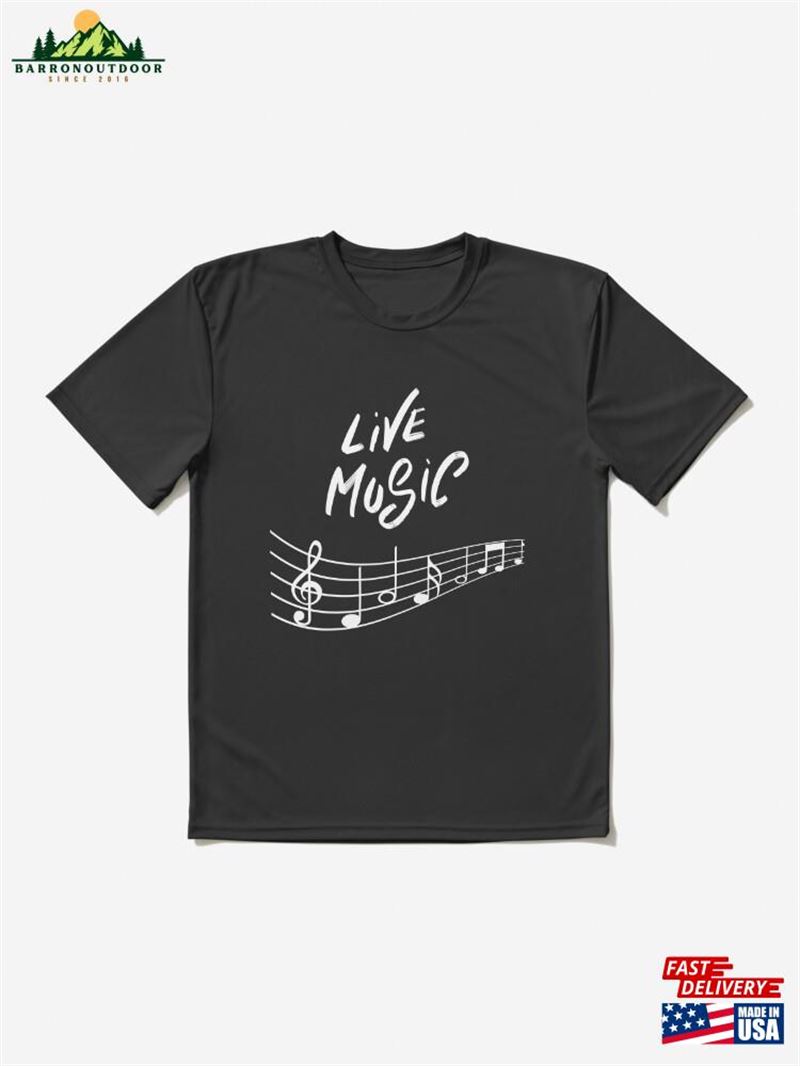 Music Live Art Of Stickers T Shirt T-Shirt Unisex Music Live Art Of Stickers T Shirt T-Shirt Unisex