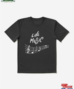 Music Live Art Of Stickers T Shirt Unisex Classic