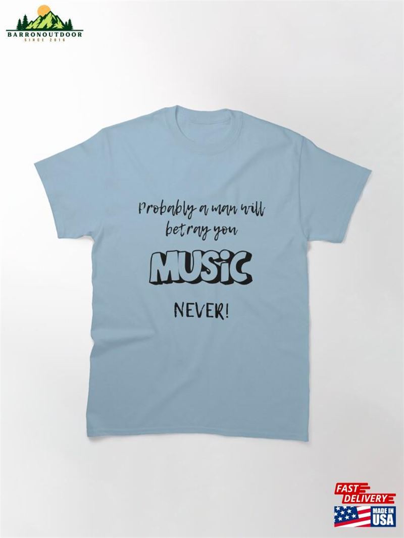 Music Love For Life 2 Classic T-Shirt Music Love For Life 2 Classic T-Shirt