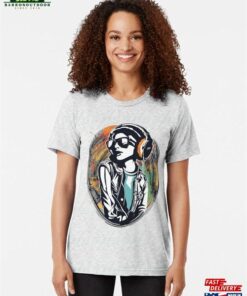 Music Lovers Tri Blend T-Shirt Classic Sweatshirt