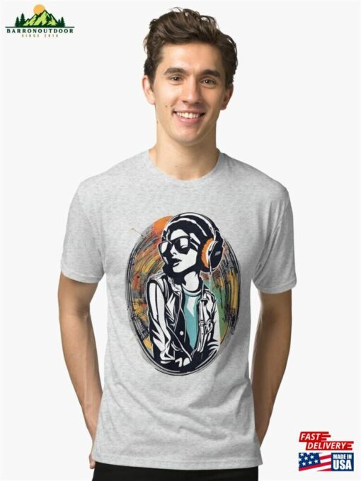 Music Lovers Tri Blend T-Shirt Unisex Sweatshirt