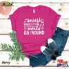Music Makes The World Go Round Musician Gift Lover Shirt Sweatshirt T-Shirt