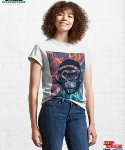 Music Monkey Play Listen Classic T-Shirt Sweatshirt