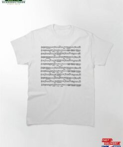 Music Notes Classic T-Shirt Hoodie Sweatshirt