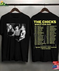 Music Shirt The Chicks World Tour 2023 With Special Guests T-Shirt Classic