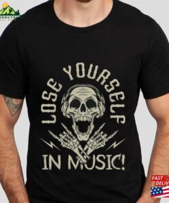Music T-Shirt Heavy Metal Lovers Shirt Skeleton Sweatshirt
