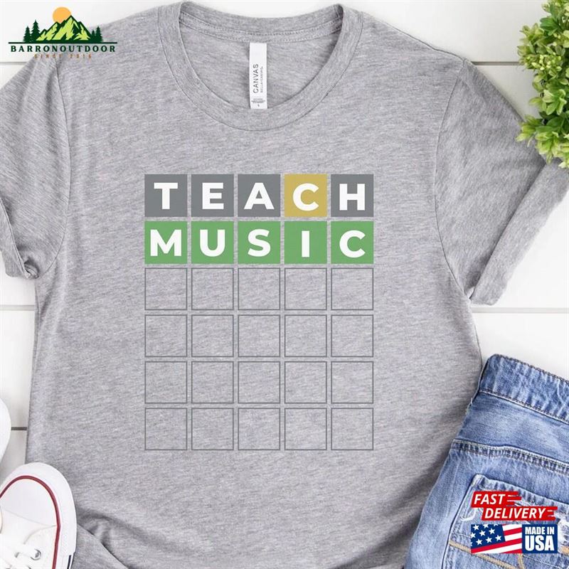 Music Teacher Gift Shirt For T-Shirt Unisex Music Teacher Gift Shirt For T-Shirt Unisex
