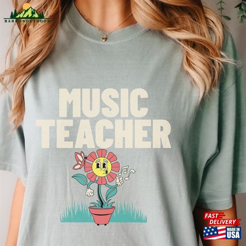 Music Teacher Shirt Back To School Retro Tee Unisex Sweatshirt Music Teacher Shirt Back To School Retro Tee Unisex Sweatshirt