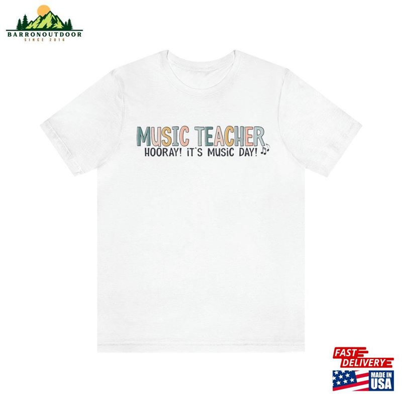 Music Teacher Shirt Hooray It's Day T-Shirt Gift For Chorus Band Classic Sweatshirt Music Teacher Shirt Hooray It's Day T-Shirt Gift For Chorus Band Classic Sweatshirt