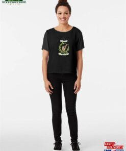 Music Therapy T Shirt Classic Chiffon Top Sweatshirt