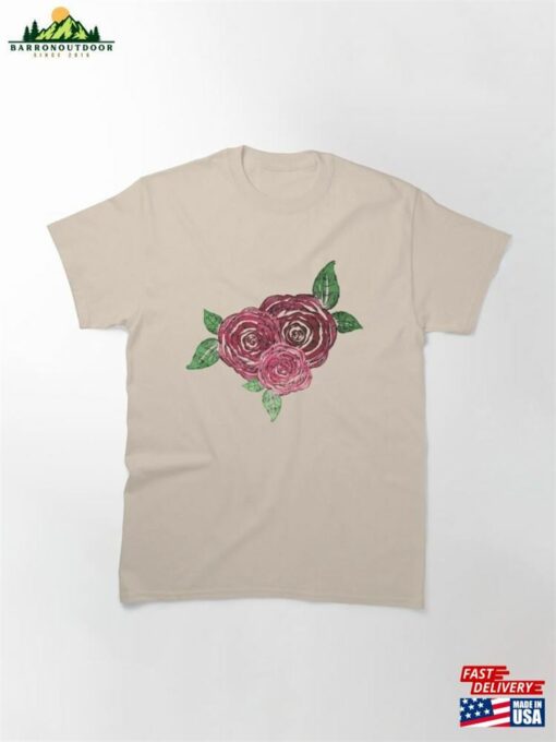 Musical Flowers Rose With Sheet Music Sweatshirt Unisex