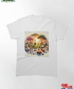 Musical Instruments In Nature Laps Classic T-Shirt Hoodie