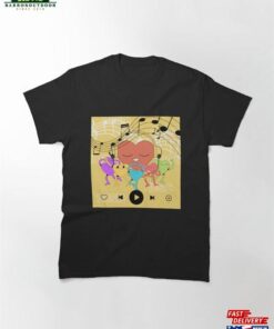 Musicaly Cartoon Classic T-Shirt 1 Musicaly Cartoon Classic T Shirt 2