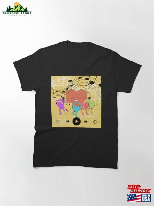 Musicaly Cartoon Classic T-Shirt
