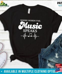Musician Sweatshirt Music Teacher Gift Notes T-Shirt Unisex Classic