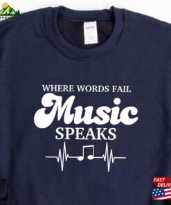Musician Sweatshirt Music Teacher Gift Notes T-Shirt Unisex Classic