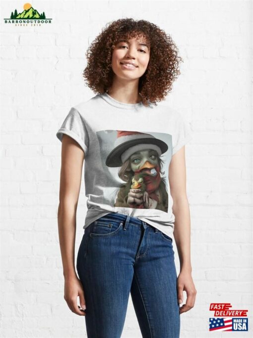 Mutant Christmas Duck Classic T-Shirt Unisex