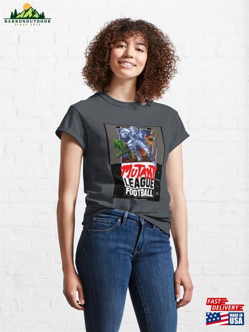Mutant League Football Box Art Classic T-Shirt Unisex Mutant League Football Box Art Classic T-Shirt Unisex