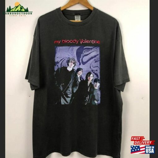 My Bloody Valentine Stylish Unisex Band Tee Rock N Roll Music Lovers Musician Gift Hoodie