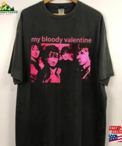 My Bloody Valentine T-Shirt Rock Band Music Lovers Heavy Cotton Unisex Hoodie