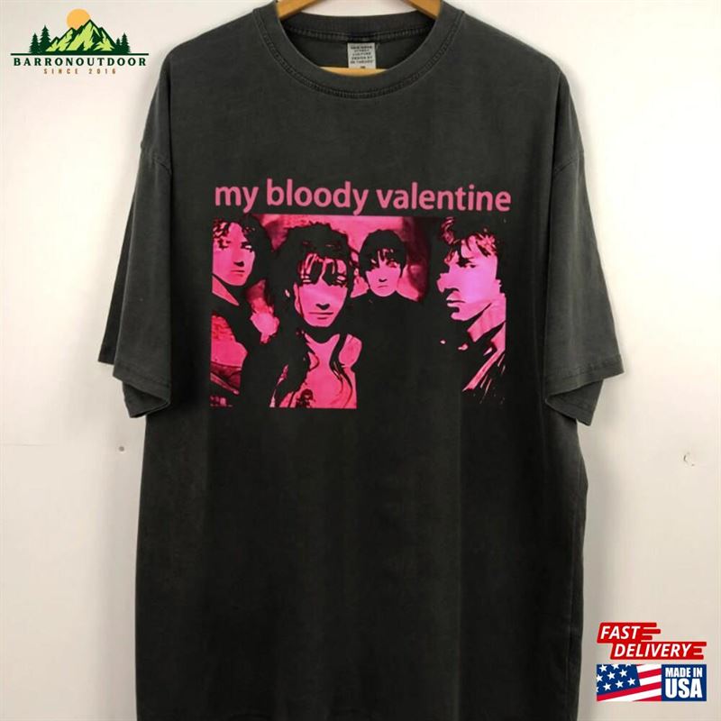 My Bloody Valentine T-Shirt Rock Band Music Lovers Heavy Cotton Unisex Hoodie My Bloody Valentine T-Shirt Rock Band Music Lovers Heavy Cotton Unisex Hoodie