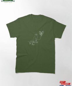 My Cat Loves Me! I Hope Minimalist Classic T-Shirt Sweatshirt