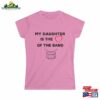 My Daughter Is The Heart Of Band Women’s Softstyle Tee Drum Mom Drummer Sweatshirt T-Shirt