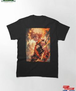 My Hero Academia Christmas Gift Dynamight Impact Kacchans Anime Power Classic T Shirt Unisex 2