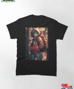 My Hero Academia Christmas Season’s Heroic Greetings Deku’s Anime Gift Classic T-Shirt Hoodie