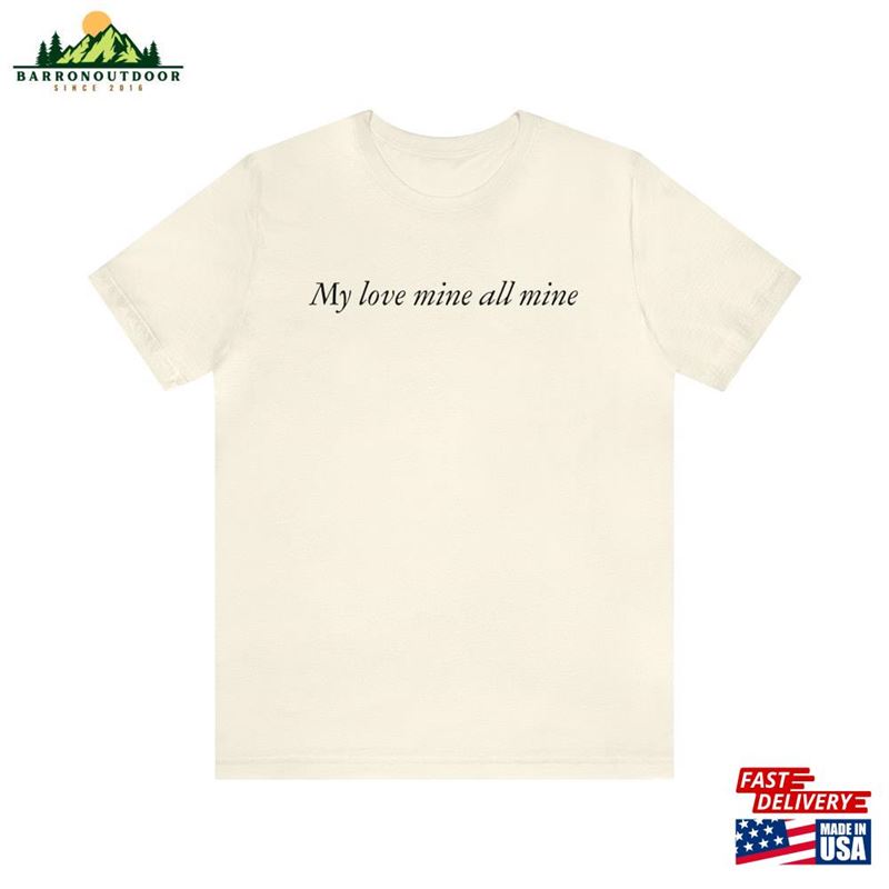 My Love Mine All Cotton Tee Mitski Merch 2023 Fantour Hoodie Classic My Love Mine All Cotton Tee Mitski Merch 2023 Fantour Hoodie Classic