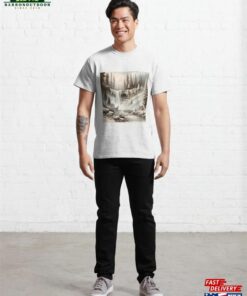 Mystic Forest Waterfall Haven Classic T-Shirt 1 Mystic Forest Waterfall Haven Classic T Shirt 2
