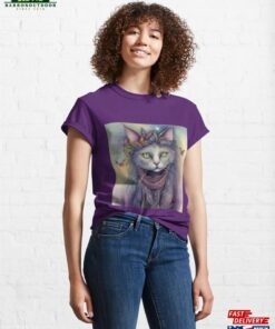 Mystical Bohemian Cat Classic T-Shirt Hoodie