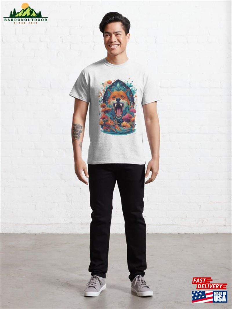 Mystical Dog Classic T-Shirt Unisex Mystical Dog Classic T-Shirt Unisex
