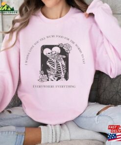 N O A H K Lyric Crewneck Everywhere Everything Folk Music Inspired Apparel Unisex Hoodie
