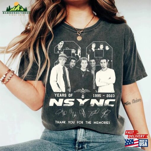 N S Y C Band Music Shirt 90S Bootleg Boy Vintage Sweatshirt Gift For Lovers T-Shirt