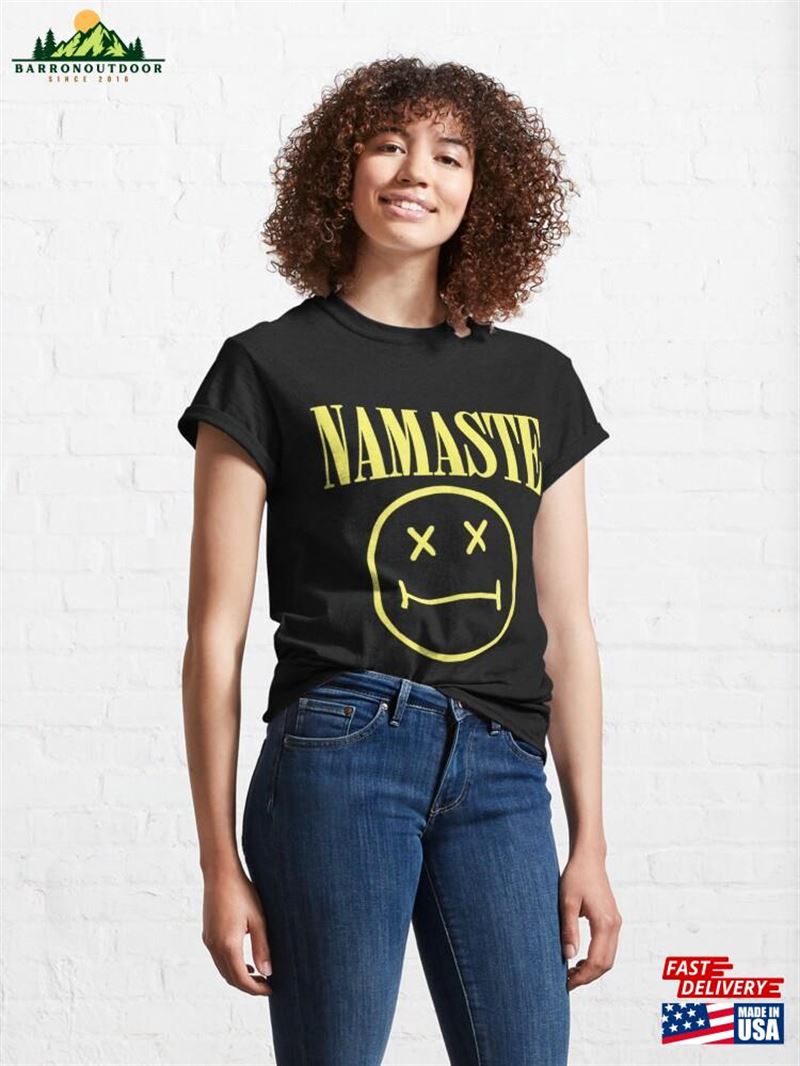Namaste Cute Happy Relaxed Face Yoga Nirvana Zen Peace Yogi Classic T-Shirt Sweatshirt Namaste Cute Happy Relaxed Face Yoga Nirvana Zen Peace Yogi Classic T-Shirt Sweatshirt