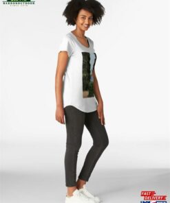 Napoleon Looks At The Sea White Marble Bust Premium Scoop T-Shirt Hoodie